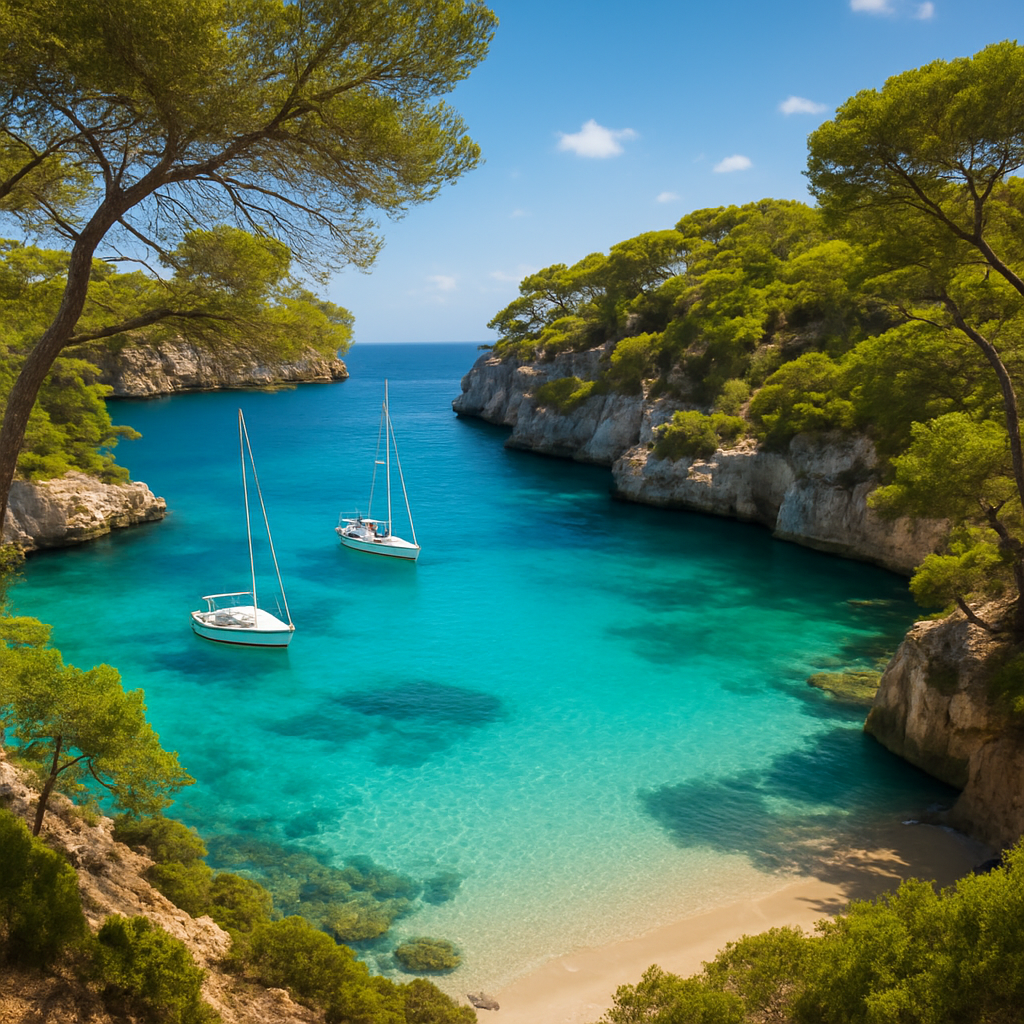 Sailing in Balearic Islands