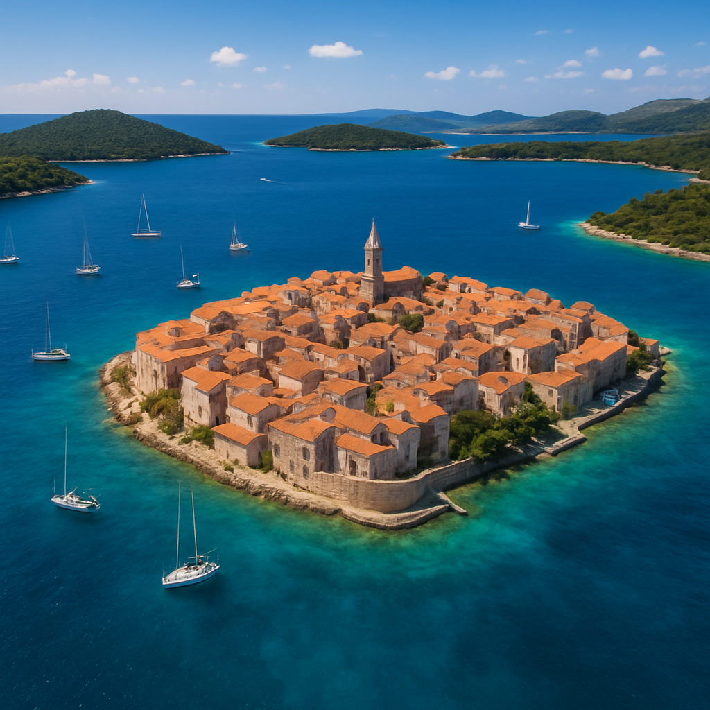 Sailing in Croatia