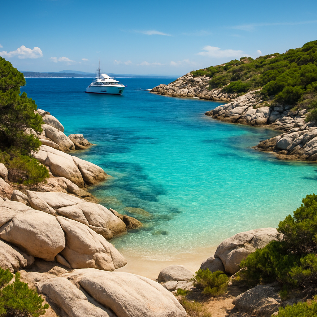 Sailing in Sardinia